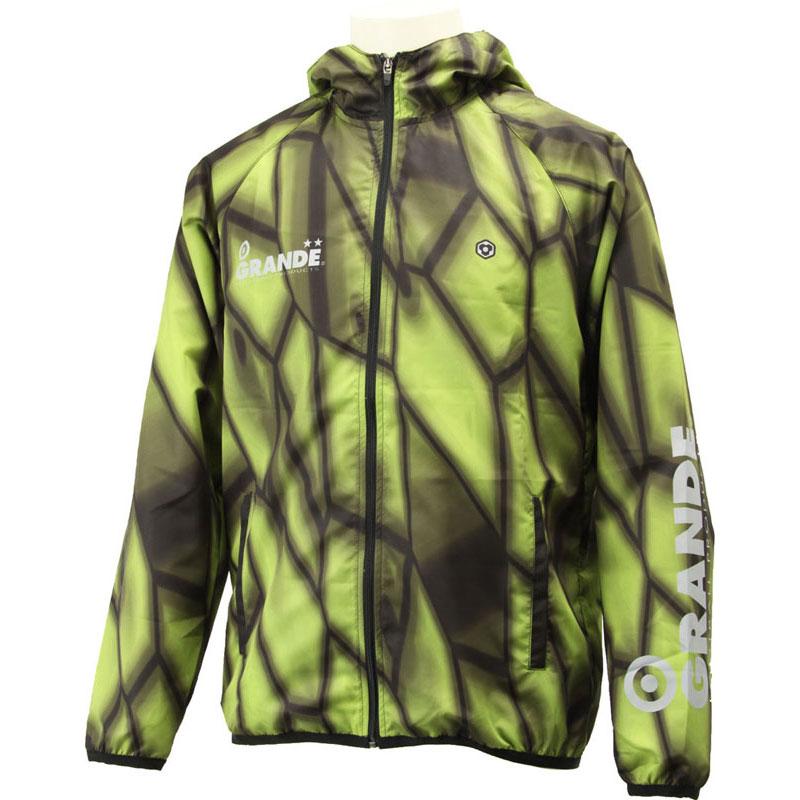 GRANDE.F.P(グランデエフピー) SCALEDSCALY CELLULAR HOODED JK フットサル スウエットジャケット (gfph15509-75) GRANDE.F.P(グランデエフピー) SCALEDSCALY CELLULAR HOODED JK