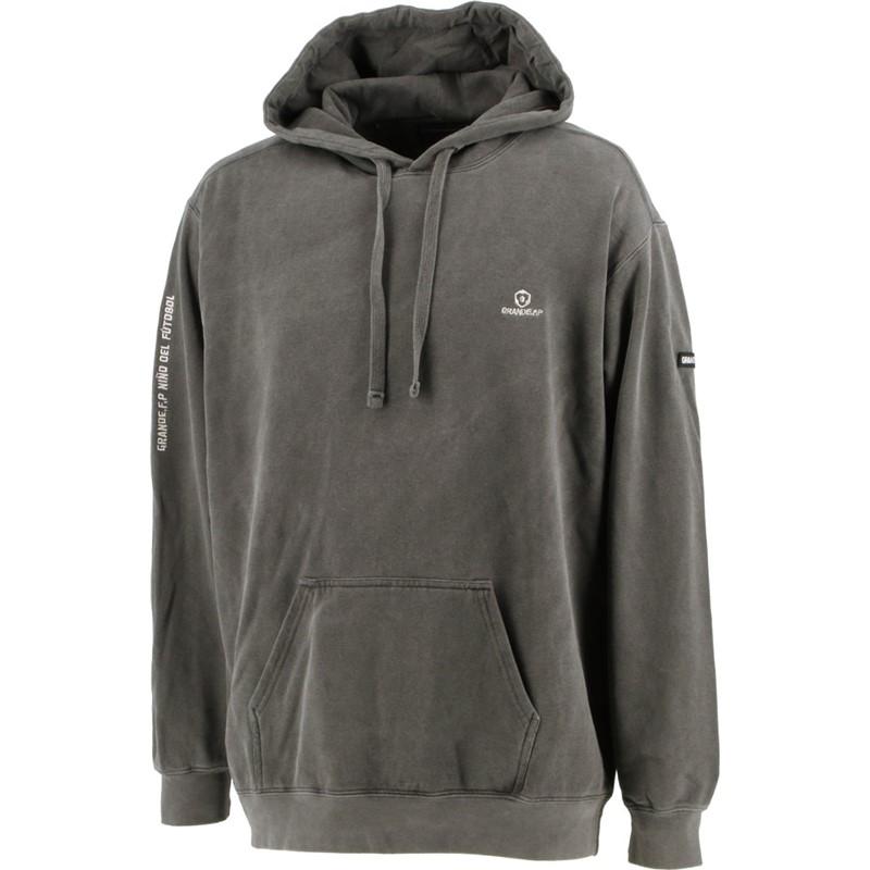 grande(グランデ) ガーメントダイ シシュウ SWTプルパーカ フットサルスウェットパーカー (gfph21404-09) グランデ grande(グランデ) ガーメントダイ シシュウ SWTプルパーカ