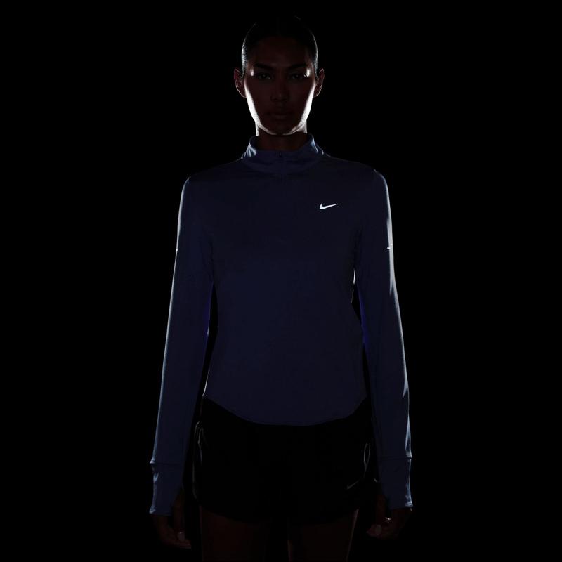 NIKE（ナイキ） ウィメンズ スウィフト DF UV ハーフ ジップ L/S