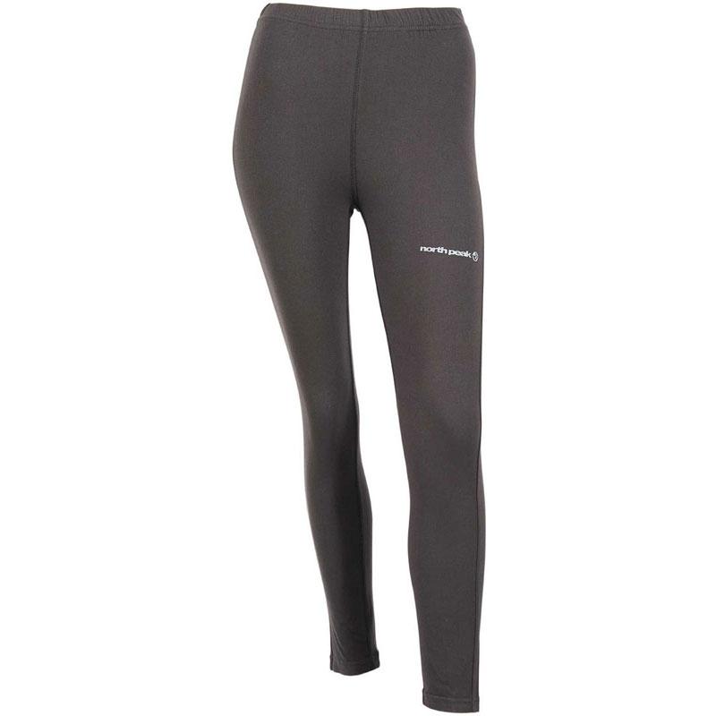 north peak ノースピーク インナータイツ 厚手 レディース スノーボード スキー スノーボード アンダーウェア (np8083-bk) | north peak