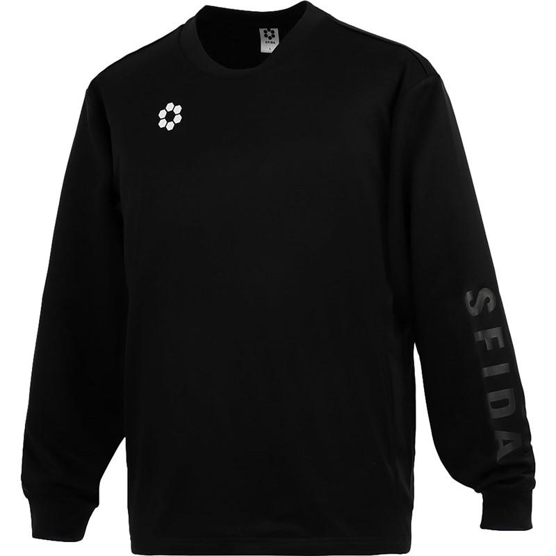 sfida(スフィーダ) BP ライトスウェットクルー フットサルスウェットトレーナー (sa25819-blk) | SFIDA