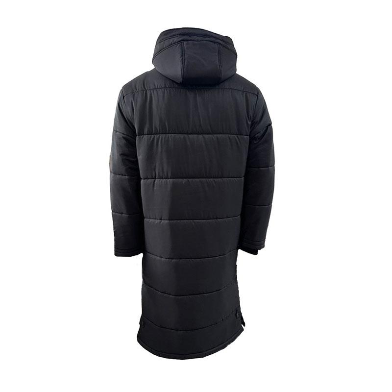 新品　アールズコート　earls court 黒　ベンチコート アールズコート Earls court ジュニア 発熱ロングベンチコート