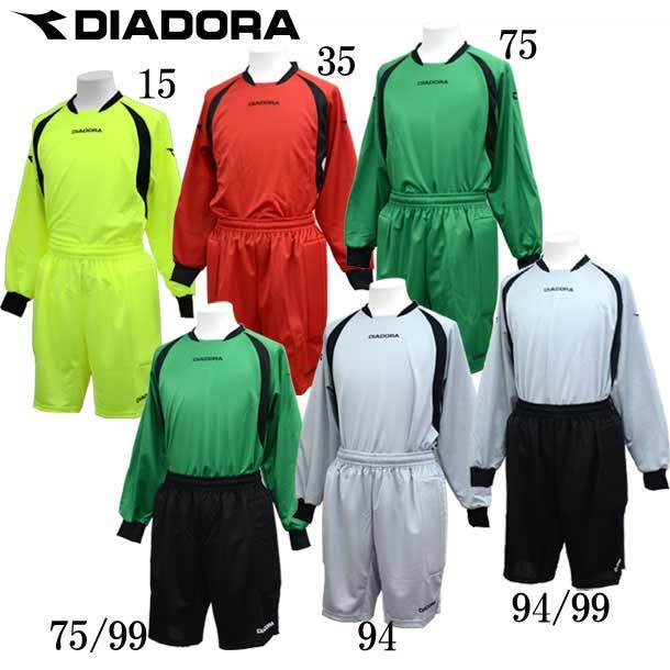 ディアドラ DIADORA キーパーシャツ 卸売 パンツセット サッカー FG5311 5411 キーパーウェア 17FW 2年保証
