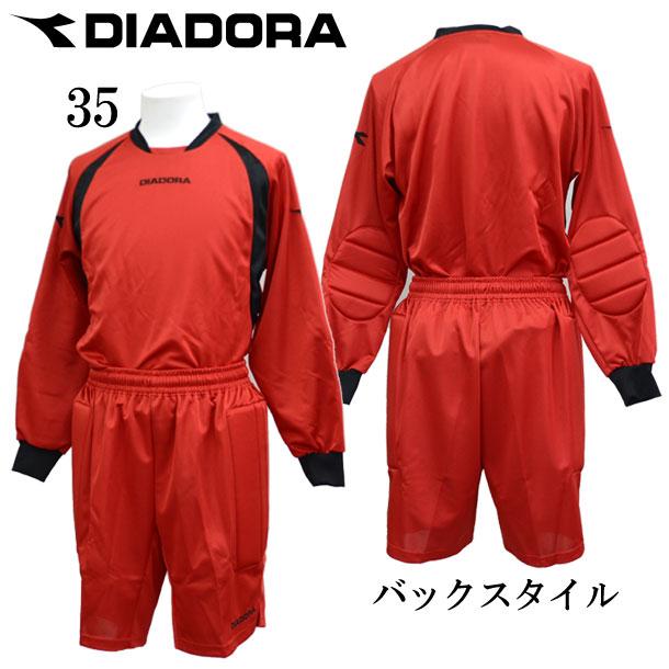 ディアドラ DIADORA ジュニア キーパーシャツ・パンツセット JR サッカー キーパーウェア 17FW(FJ5315 5415)｜pitsports｜02