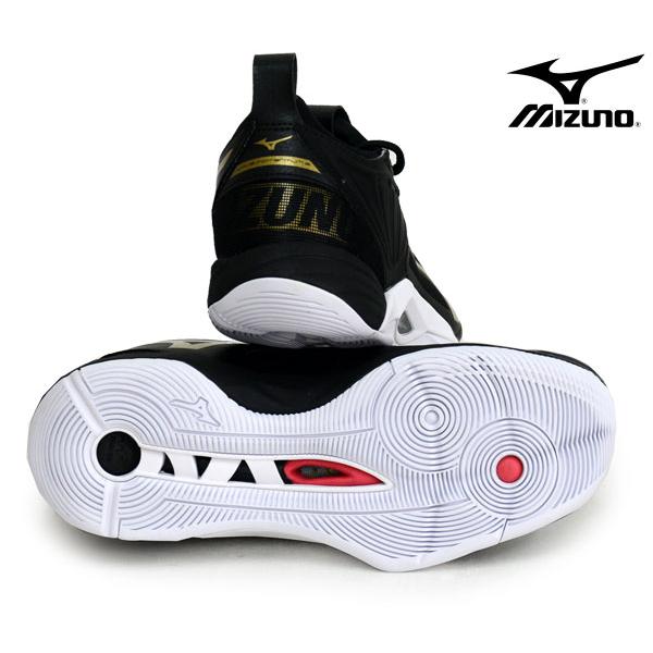ミズノ MIZUNO ウエーブモーメンタム2 (バレーボール) バレーボール シューズ ミドルブロッカー 21AW (V1GA211252) シューズ ミズノ バレーボール シューズ ミズノフライ メンズ レディス V1GA233001 黒 × シルバー バレーシューズ リベロ セッター
