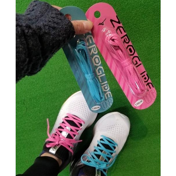 モレリアネオIV JAPAN27センチ(ゼログライドシューレースピンク紐付き) MIZUNO ミズノ公式 ゼログライドシューレース 平型/幅：4mm ネオン