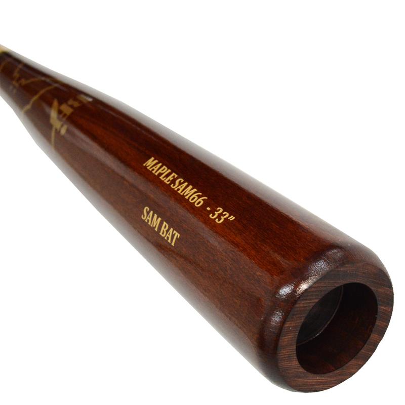 バット SAM BAT SAM66 サムバット SAM BAT 硬式 木製バット メイプル製 BFJマーク入り 野球