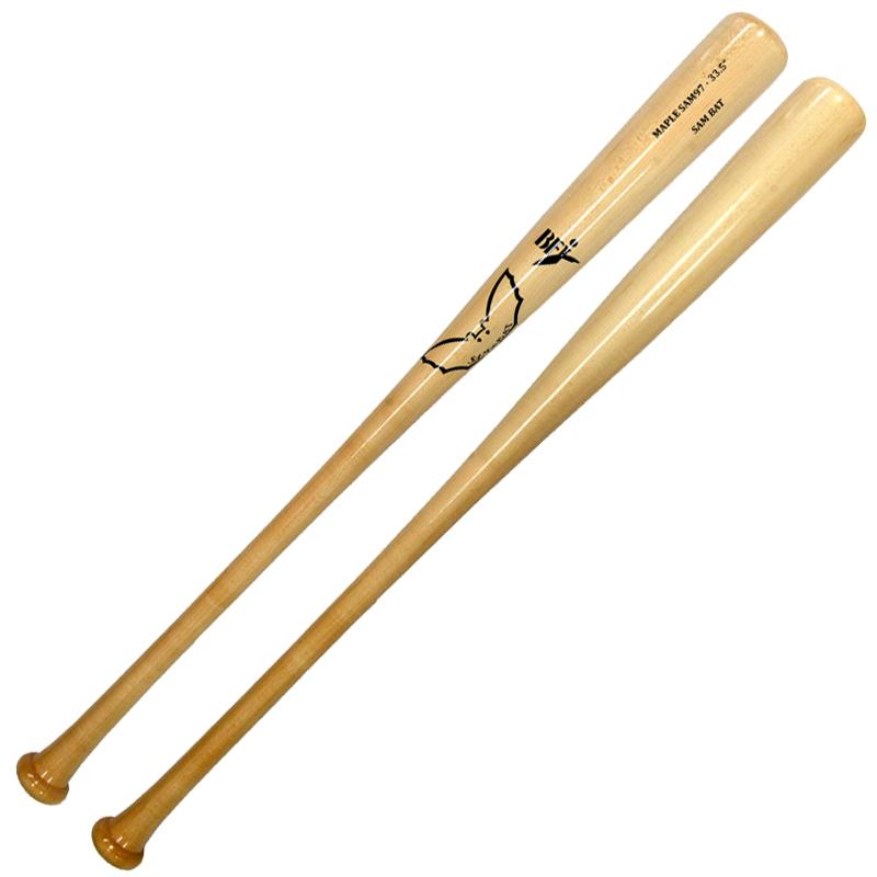サムバット SAM BAT 硬式 木製バット 軽量モデル メイプル製 BFJマーク