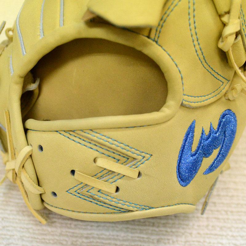 ジームス Zeems  限定 硬式グラブ 三方親 投手用  コウモリ型ロゴ グラブ袋付  野球 硬式 グローブ グラブ ピッチャー  26SS(SV-532PB)の画像