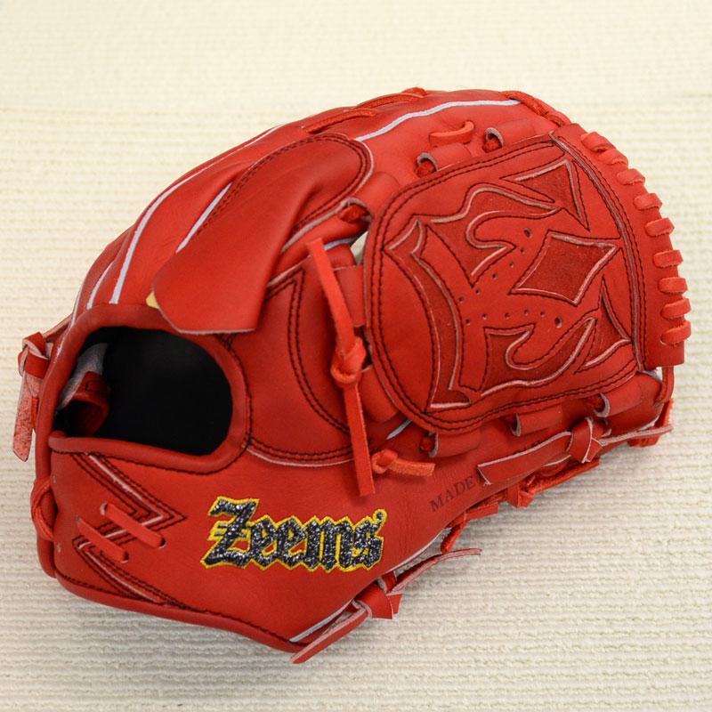 Zeems（ジームス） 限定 硬式グラブ 三方親 投手用 コウモリ型ロゴ