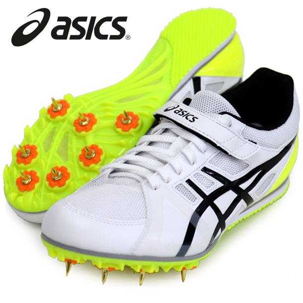 Heatflat Fr 7 Asics アシックス 陸上スパイクオールウェザー 土トラック兼用1000m 1500m ハードル 走幅跳 三段跳 棒高跳17ss Ttp526 0190 ピットスポーツ Paypayモール店 通販 Paypayモール
