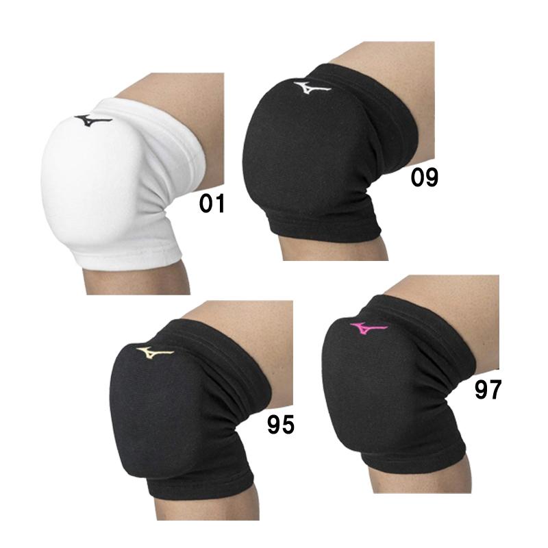 ミズノ MIZUNO  膝サポーター(パッド有/1個入り)(バレーボール) ユニセックス  バレーボール サポーター ひざ  23SS (V2MYA000) の商品画像