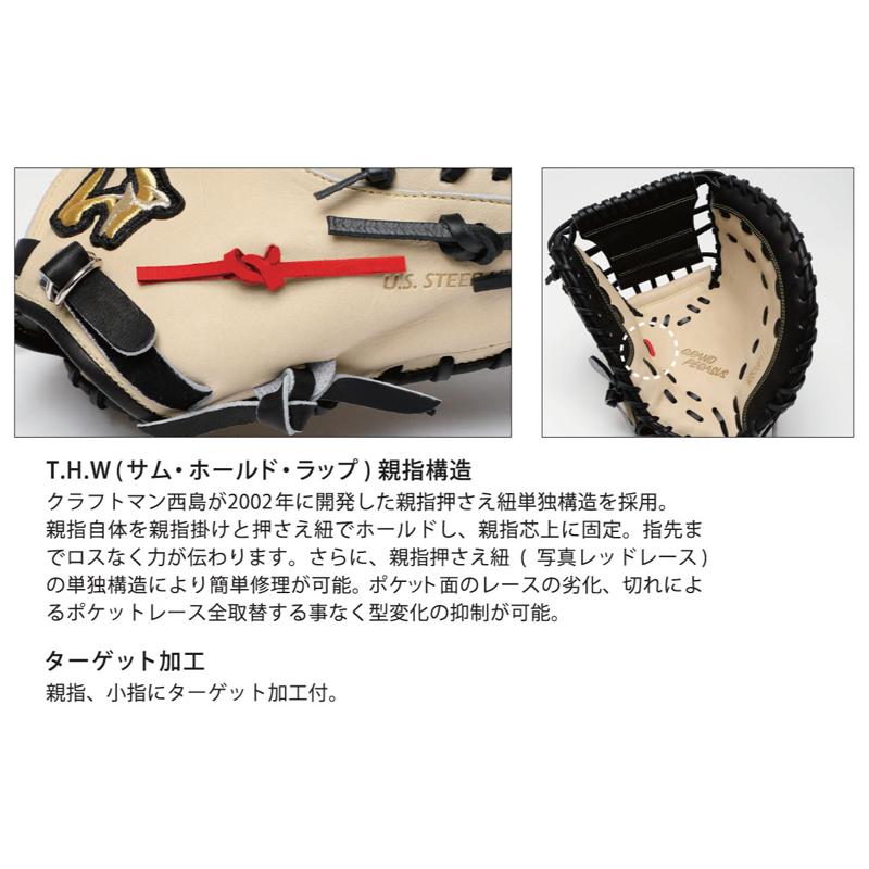 ワールドペガサス Worldpegasus ソフトボール用 グランドペガサス キャッチャー・ファースト兼用 捕手用 一塁手用 ミット グローブ 25SS(WGS5_6