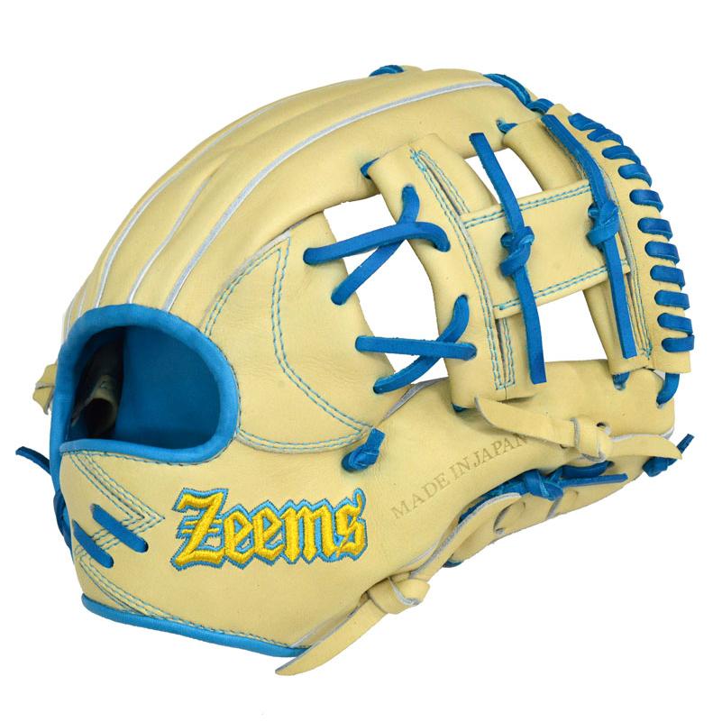 ジームス Zeems  限定 軟式 カラーグラブ 内野手用 Zeems型ロゴ  野球 軟式 グローブ グラブ 一般   23AW(ZKG-SB20N-ZEEMS)｜pitsports｜02