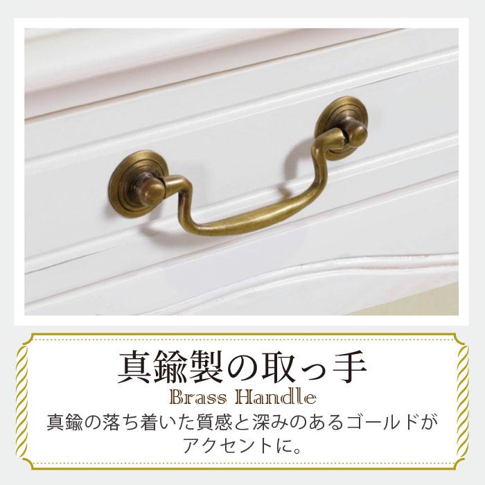 コンソールテーブル 幅90cm シャビーシック フレンチ マホガ二ー材