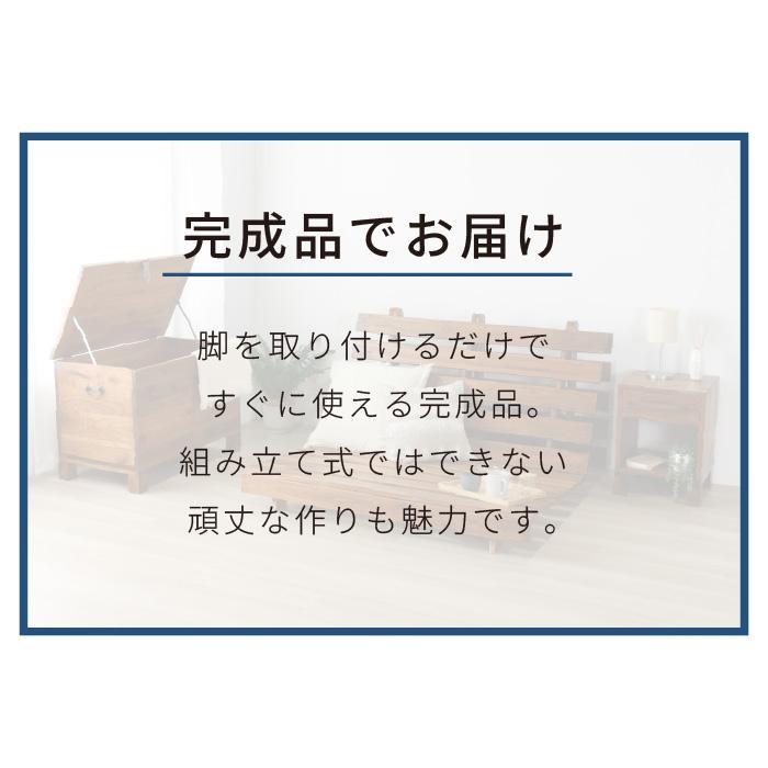 トランクボックス 木箱 幅76cm 西海岸風 トランクBOX 木製 大容量収納 衣服収納 玄関 蓋付き アンティーク 収納 木箱 箱 ヴィンテージ風 カフェ風 ハワイアンの画像