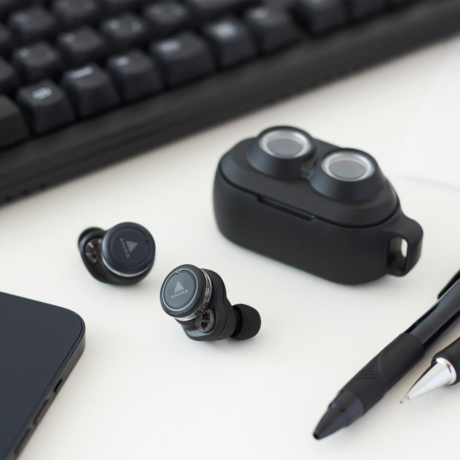 イヤホン ANIMA ANW02 BLACK ANIMA ANW02 Black [ANW02-BLK]｜新品通販フジヤエービック