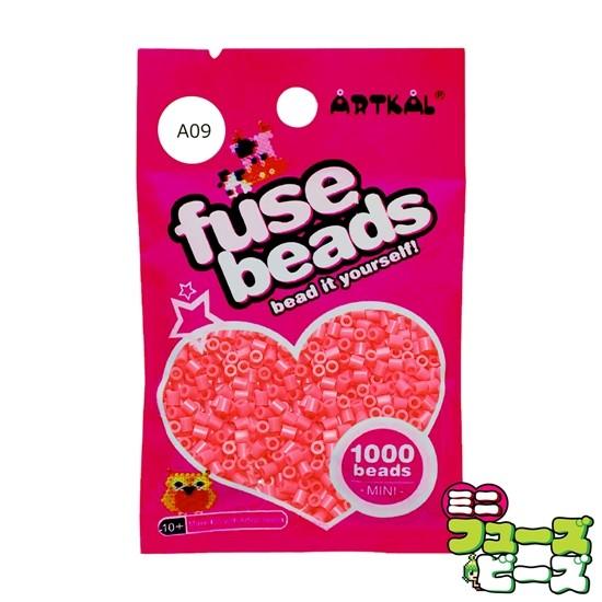 フューズビーズ ミニ (2.6mm) ローズ 1000粒 A09 | 
