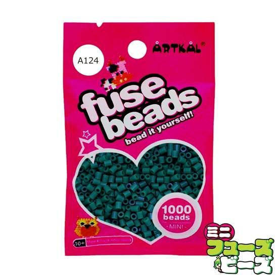 フューズビーズ ミニ (2.6mm) ライトビリジアン 1000粒 A124 | 