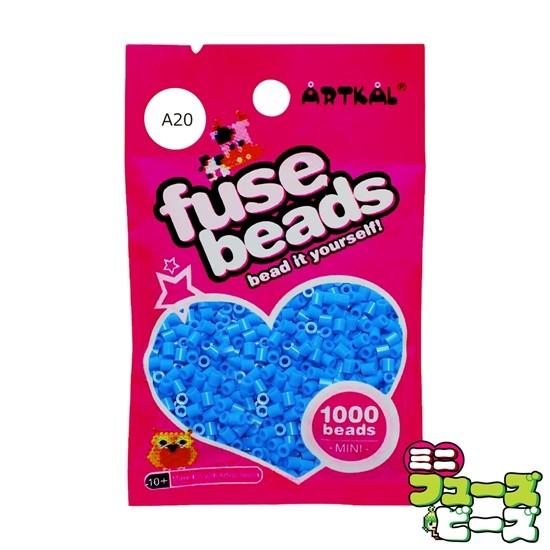 フューズビーズ ミニ (2.6mm) レイクブルー 1000粒 A20 | 