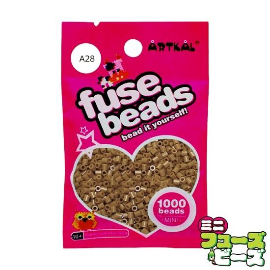 フューズビーズ ミニ (2.6mm) ソイルブラウン 1000粒 A28 | 