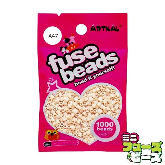 フューズビーズ ミニ (2.6mm) ライトベージュ 1000粒 A47 | 