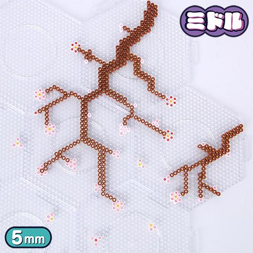 ミドル（5mm）アイロンビーズ用ペグボード ラージ ヘキサゴン型（連結タイプ） 14.5×14.5cm BP07 |  | 01