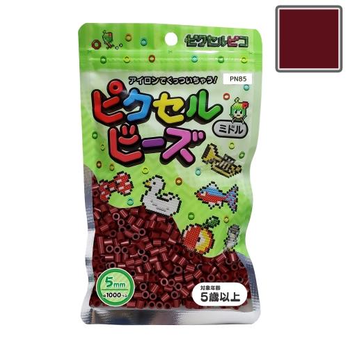 ピクセルビーズ ミドル (5mm)  サラミレッド 1000粒 PN85 | 
