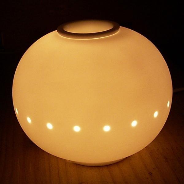 アロマランプ　ミニラウンドホタル置型・ホワイト |  | 01