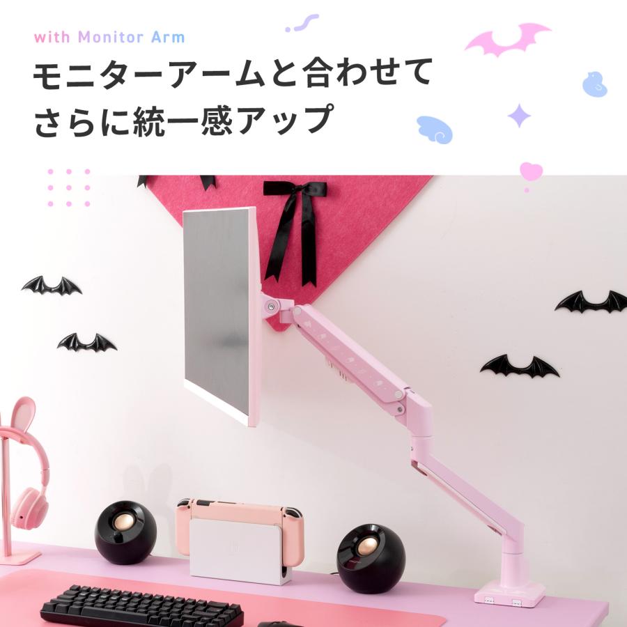 Pixio ゲーミングモニター Decora エンジェル デビル PX248WAVE