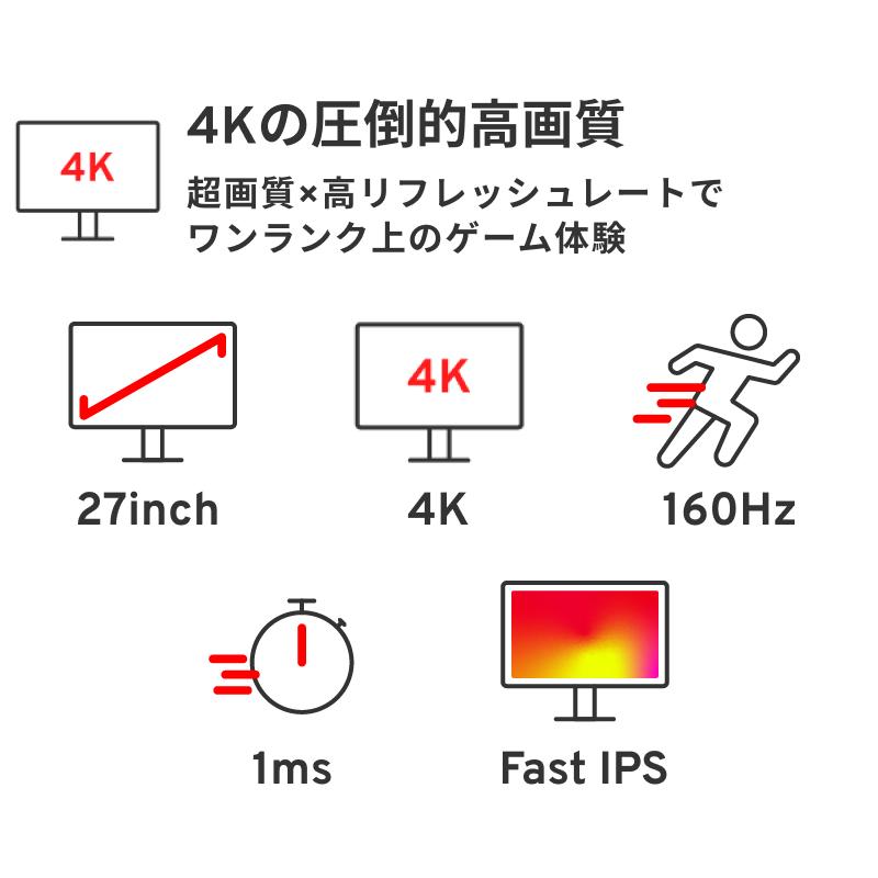 Pixio ピクシオ ゲーミングモニター 4K PX27UWAVE 白 ホワイト Pixio ピクシオ ゲーミングモニター 4K PX27UWAVE 白 ホワイト