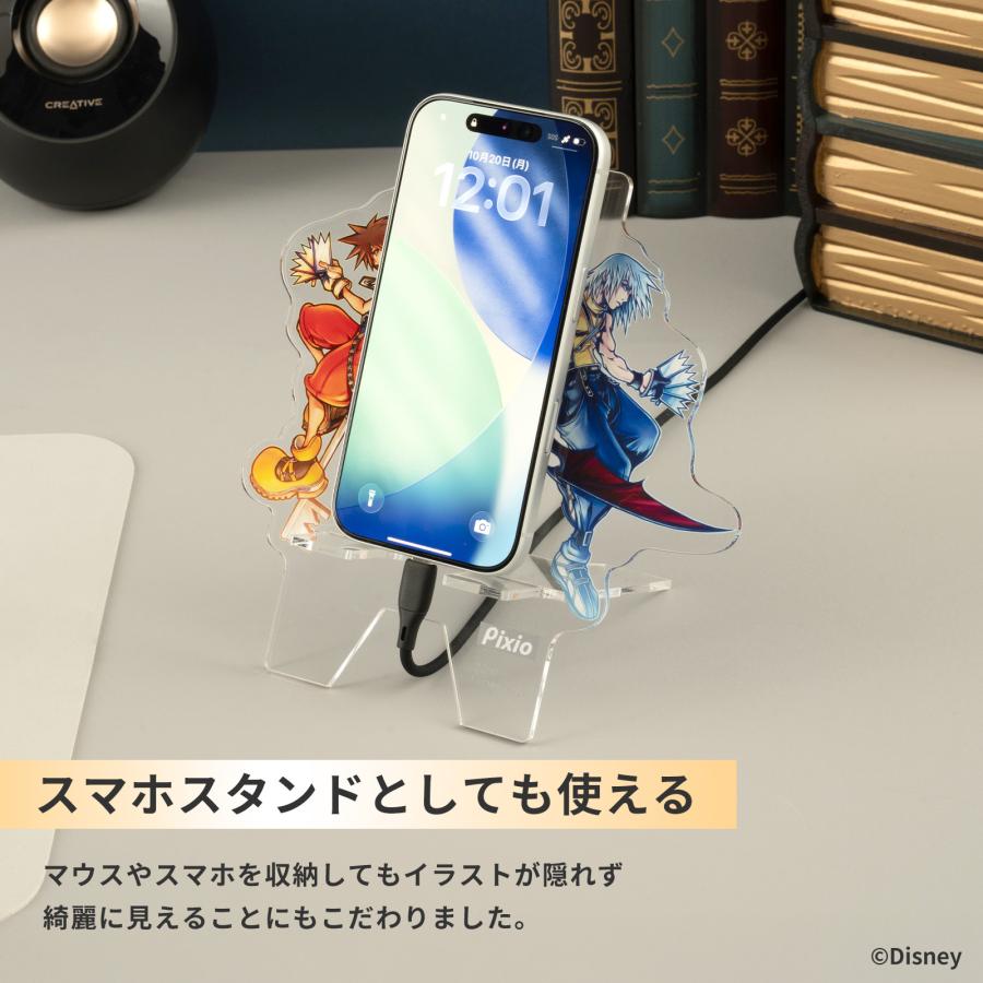 Pixio アクリル マウス スタンド ディズニー キャラクター キングダム