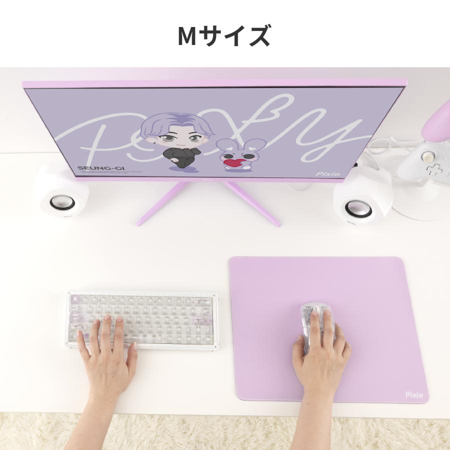 Pixio ゲーミング マウスパッド Wave デスクマット クロス 表面