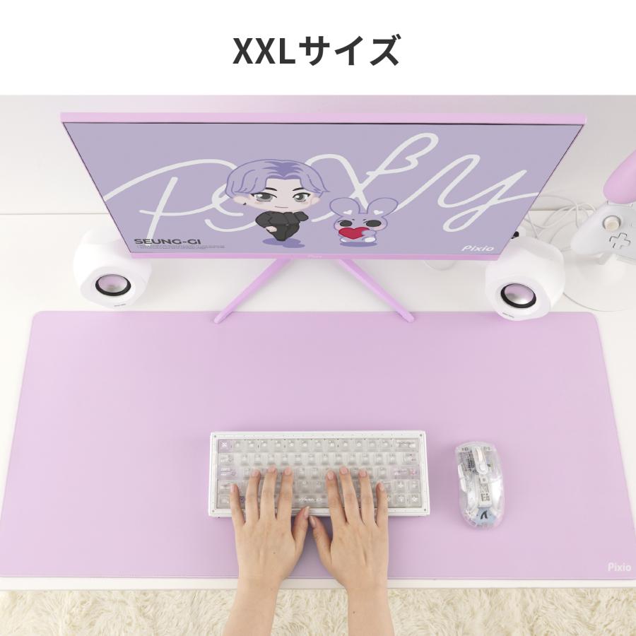 Pixio ゲーミング マウスパッド Wave デスクマット クロス 表面