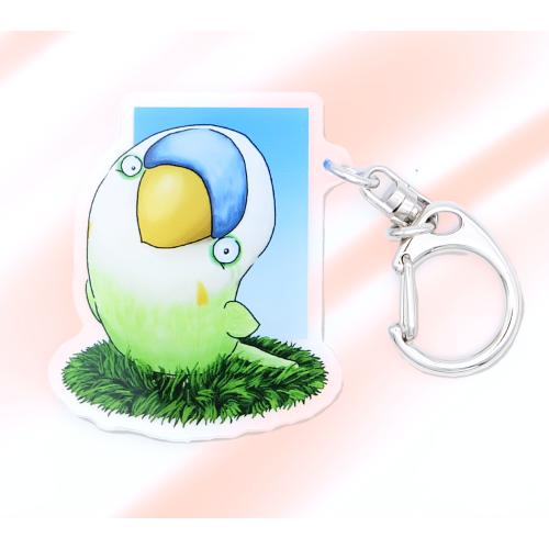 鳥のセキセイインコさんのキーリング おしゃれ キャラクター アニマル キーホルダー 003 Gd Torikey001 ぴよっちゅヤフーshop 通販 Yahoo ショッピング