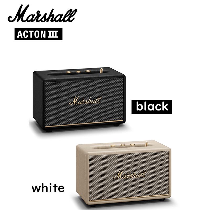 送料無料】Marshall マーシャル Acton3 III Bluetooth Black