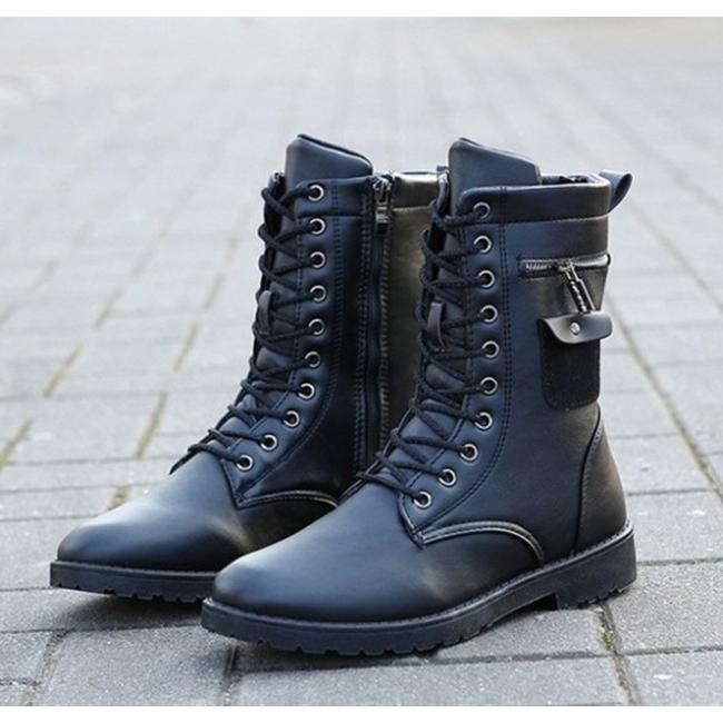 編み上げブーツ メンズ 乗馬ブーツ 黒 レースアップ マーティンブーツ ワークブーツ ショートブーツ エンジニア ブーツ バイクブーツ カジュアル Mx 719 Pizoff 通販 Yahoo ショッピング