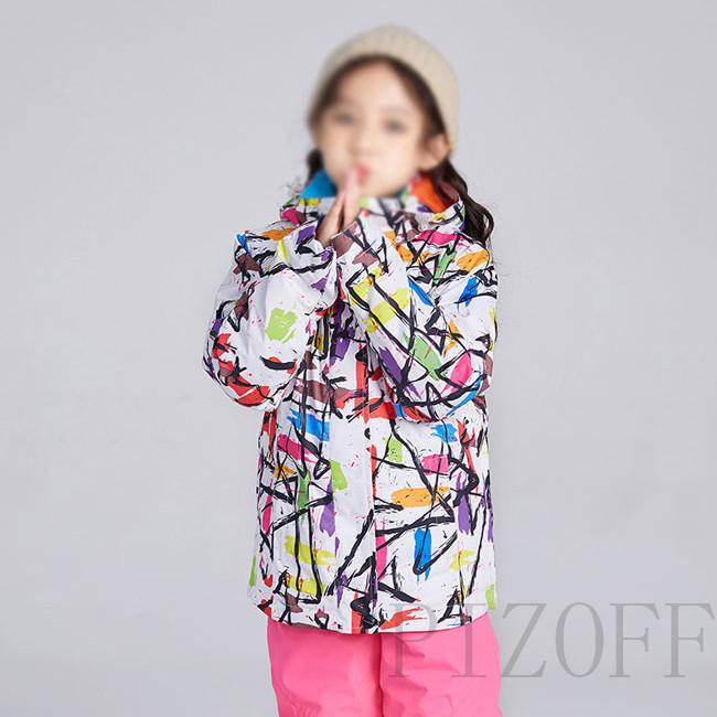 肌触りがいい スキージャケット アウター 保温 子供用 上 ジャケット スノーウェア キッズ Hxf21 スポーツウェア 厚手 アウター 保温 女の子 フーディ ジップアップ ジャケット スノーボードウェア スキーウェア ウエア