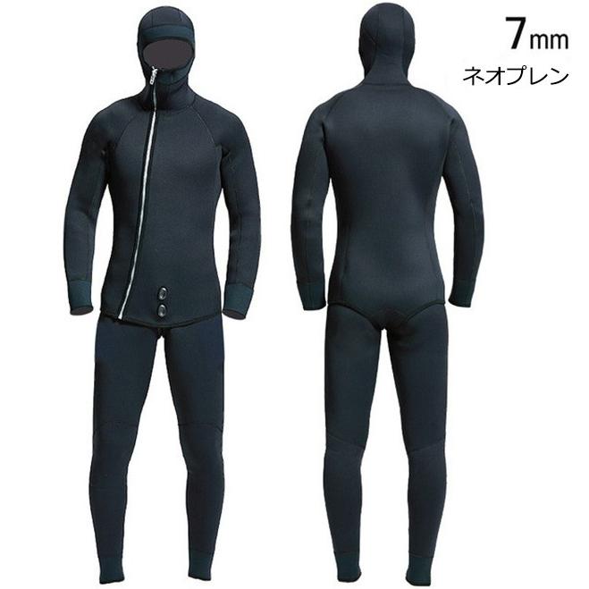 代引き手数料無料 ウェットスーツ メンズ レディース 7mm フード付き 2ピース フルスーツ サーフィン服 ダイビングスーツ 水着 大きいサイズsmlxl2xl3xl 公式店舗 Www Muslimaidusa Org