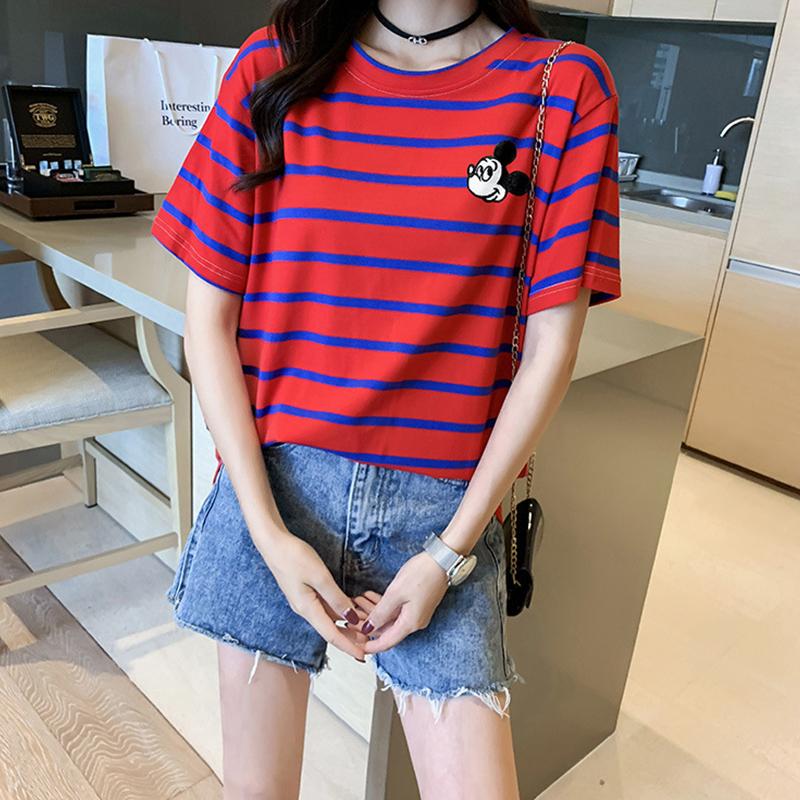 Tシャツ レディース ディズニー ミッキーマウス ミッキー柄 半袖 トップス ゆるtシャツ 丸首 ロング丈 大きいサイズ カジュアル 夏物 Nvtx41 Puente Japan 通販 Yahoo ショッピング