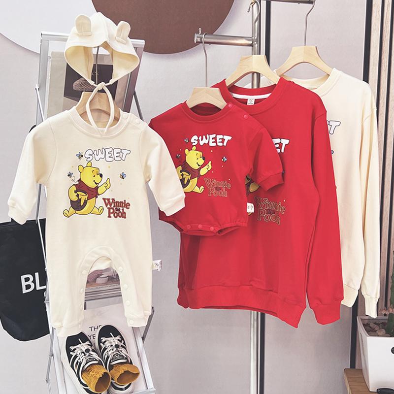 親子ペアルック ベビー キッズ 親子 パーカー 長袖 ディズニー 家族服 親子服 綿 くまのプーさん柄 トレーナー お揃い トップス 春秋冬 子供服 カップル お兄弟 Pqzcx4 Puente Japan 通販 Yahoo ショッピング