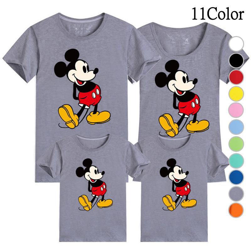 親子ペアルック 親子ペア Tシャツ 半袖 ディズニー ミッキー 柄 トップス 親子お揃い 兄弟 お揃い 夏物 パパ ママ キッズ 子供服 レディース メンズ 親子服 Qzf11 Puente Japan 通販 Yahoo ショッピング