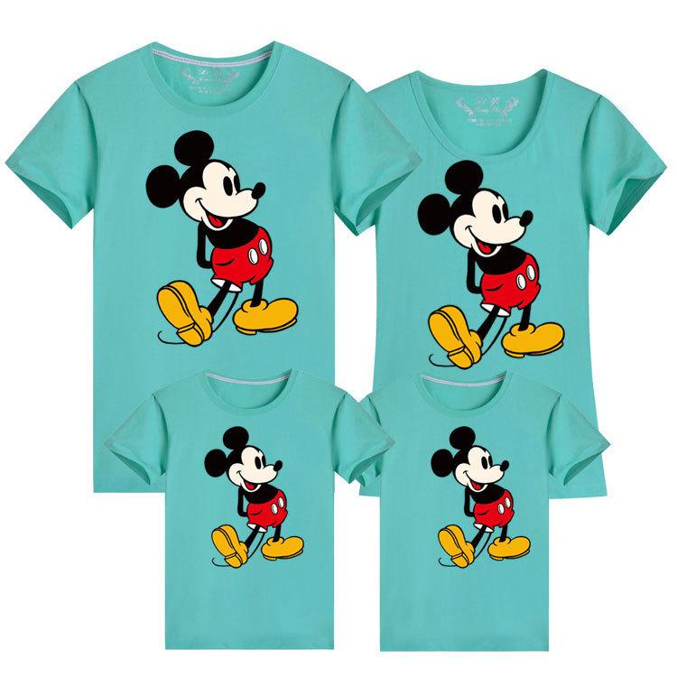 親子ペアルック 親子ペア Tシャツ 半袖 ディズニー ミッキー 柄 トップス 親子お揃い 兄弟 お揃い 夏物 パパ ママ キッズ 子供服 レディース メンズ 親子服 Qzf11 Puente Japan 通販 Yahoo ショッピング