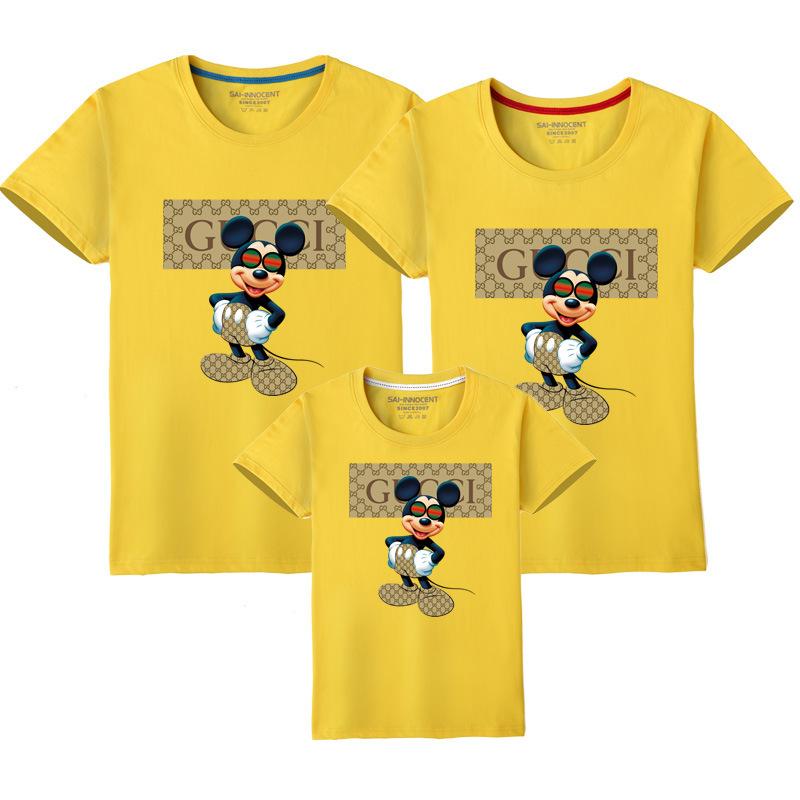 注目 ミニー ミッキー Tシャツ コーデ 親子ペア トップス V Pravda Ru