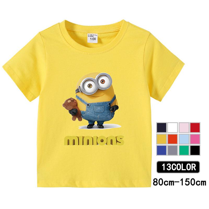Tシャツ 子供 Minions ミニオン 怪盗グルーのミニオンズ 半袖 男の子 女の子 通園 通学 キッズ 子ども服 夏物 80 90 100 110 1 130 140 150 ルームウェア Xhnt68 Puente Japan 通販 Yahoo ショッピング