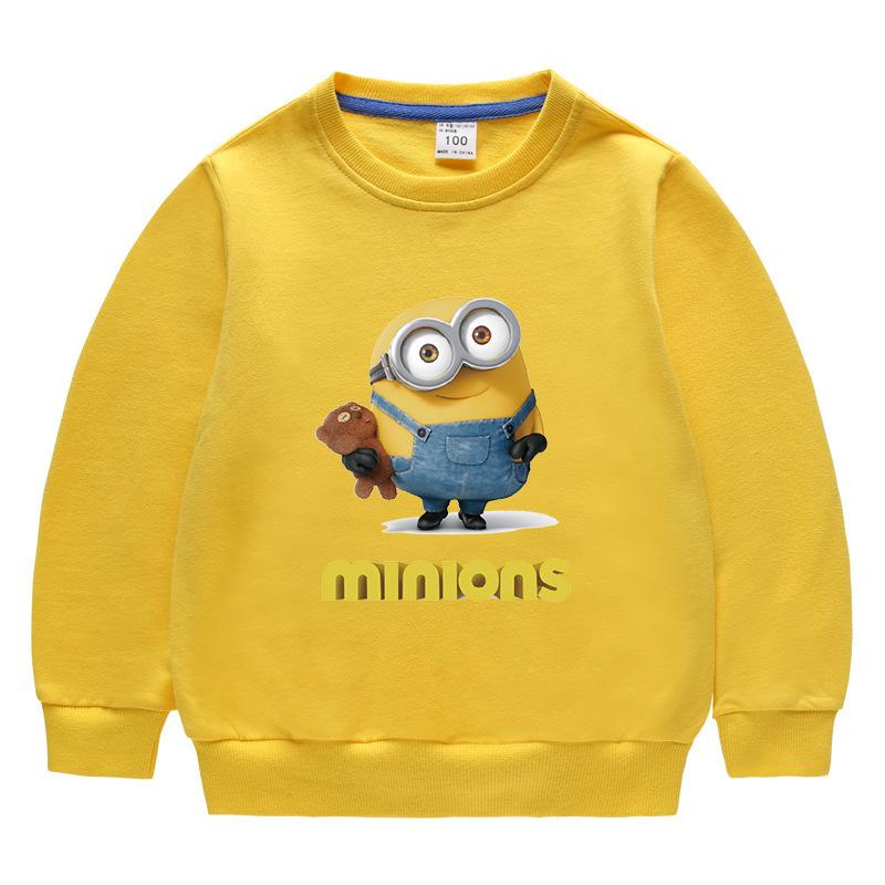 キッズ トレーナー Minions ミニオン 怪盗グルーのミニオンズ スウェット 長袖 子供服 男の子 女の子 おしゃれ可愛い小学生 通学着 春物 秋物 Xhnwy32 Puente Japan 通販 Yahoo ショッピング