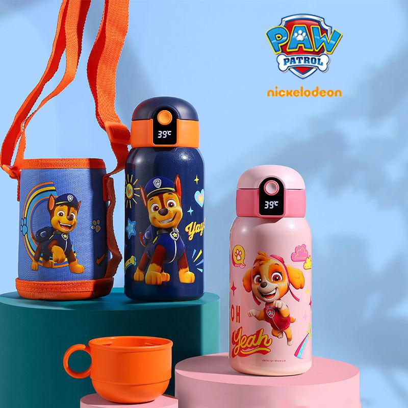 水筒 ステンレスボトル パウパトロール Paw Patrol キッズ 2way 直飲み コップ付 子供 表示温度 保温 保冷 超軽量 550ml Xhst3 Puente Japan 通販 Yahoo ショッピング