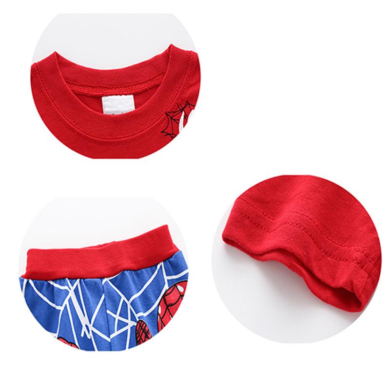 豪奢な パジャマ 半袖 半ズボンスパイダーマン キャプテンアメリカ上下セット キッズ 男の子 女の子 ボーイズ 子供服 夏物 部屋着 寝巻き可愛い Academydosaber Com