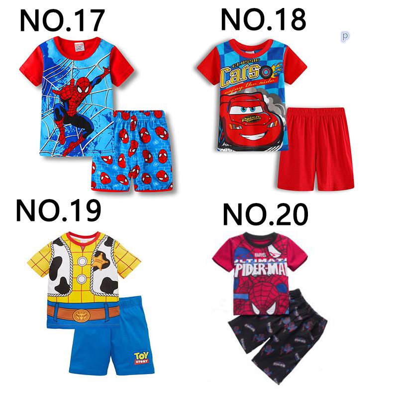 豪奢な パジャマ 半袖 半ズボンスパイダーマン キャプテンアメリカ上下セット キッズ 男の子 女の子 ボーイズ 子供服 夏物 部屋着 寝巻き可愛い Academydosaber Com