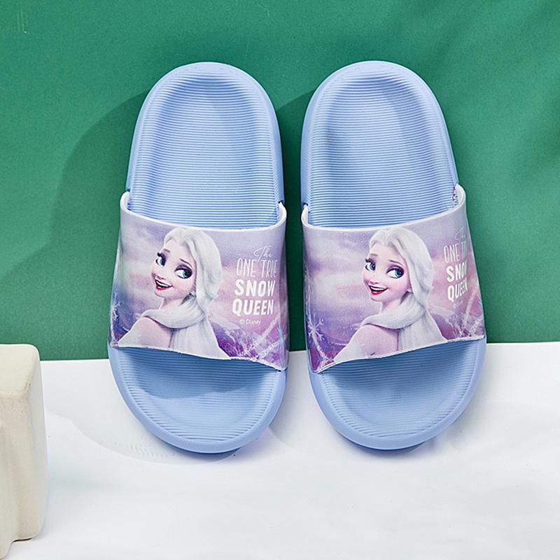 80 以上節約 サンダル キッズ スリッパ ディズニー アナと雪の女王 エルサ柄 女の子 夏 滑りにくい バススリッパ ルームシューズ 柔らかい ビーチサンダル 可愛い